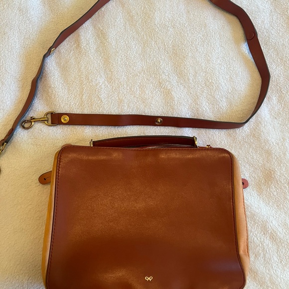 Anya Hindmarch $1295 double zip crossbody - Picture 1 of 16